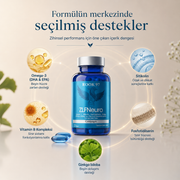 ZLF Neuro / NEU-02™ DHA, Sitikolin, Fosfatidilserin ve Ginkgo bilboa içeren premium bilişsel destek formülü