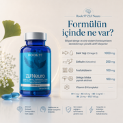 ZLF Neuro / NEU-02™ DHA, Sitikolin, Fosfatidilserin ve Ginkgo bilboa içeren premium bilişsel destek formülü