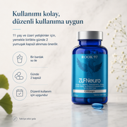 ZLF Neuro / NEU-02™ DHA, Sitikolin, Fosfatidilserin ve Ginkgo bilboa içeren premium bilişsel destek formülü