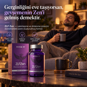 ZLF Zen Saffr’Activ® Safran, L-Teanin, 5-HTP ve Magnezyum Bisglisinat İçeren Çok Katmanlı Formül