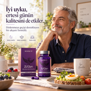 ZLF Zen Saffr’Activ® Safran, L-Teanin, 5-HTP ve Magnezyum Bisglisinat İçeren Çok Katmanlı Formül