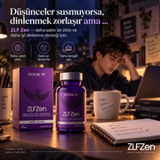 ZLF Zen Saffr’Activ® Safran, L-Teanin, 5-HTP ve Magnezyum Bisglisinat İçeren Çok Katmanlı Formül